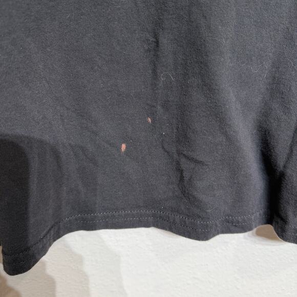 Refined Canvas Black Rock And Roll Tee Sz S - Picture 8 of 11